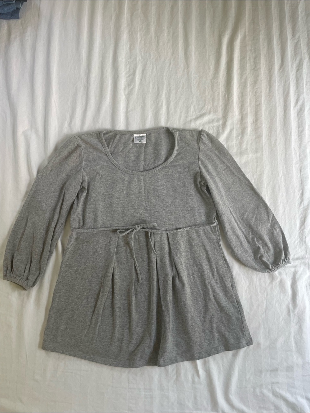 Motherhood Maternity Tie Front Long Sleeve Top – Size S